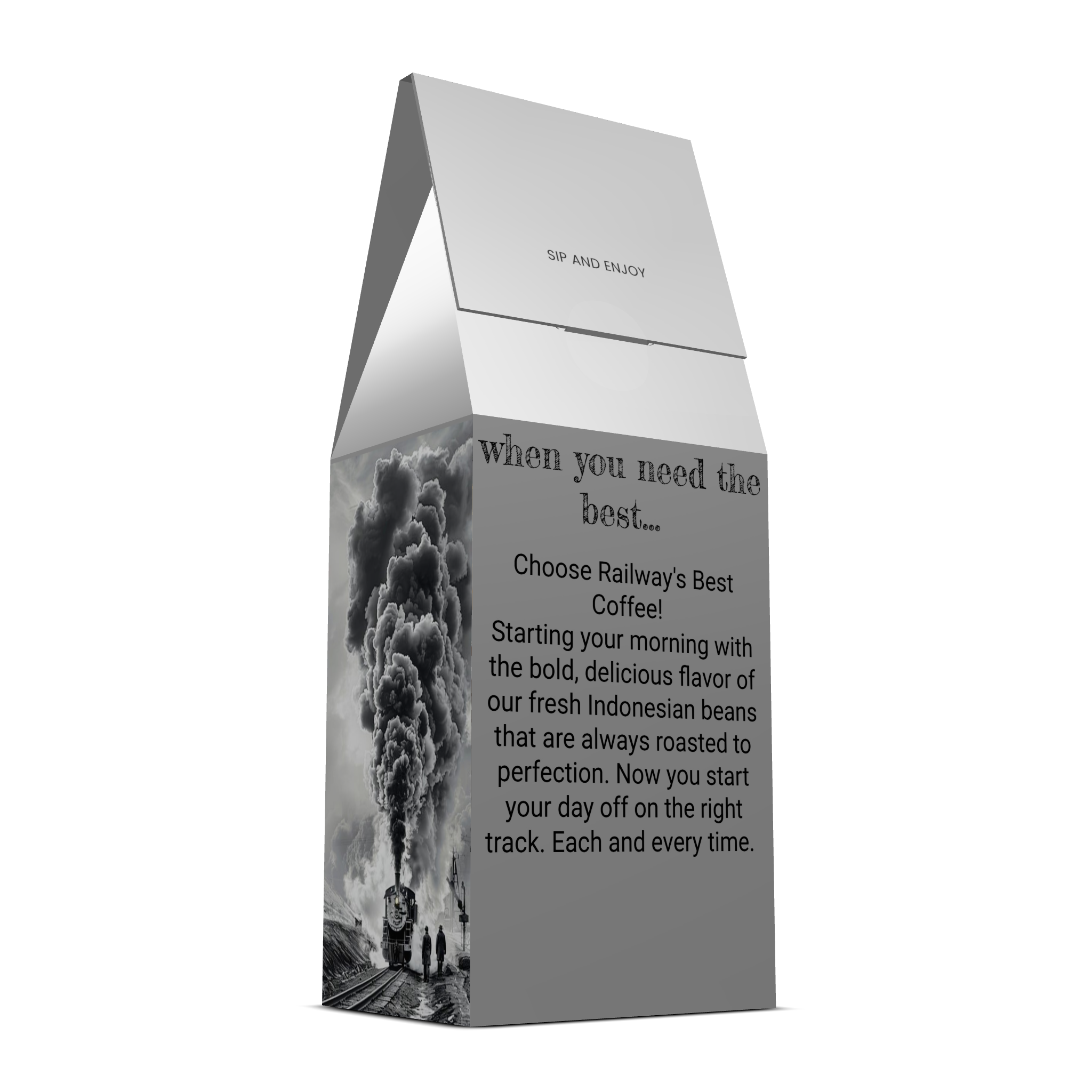 Trapper Peak Decaf - Rich Earthy, Herbal, And Dark Chocolate